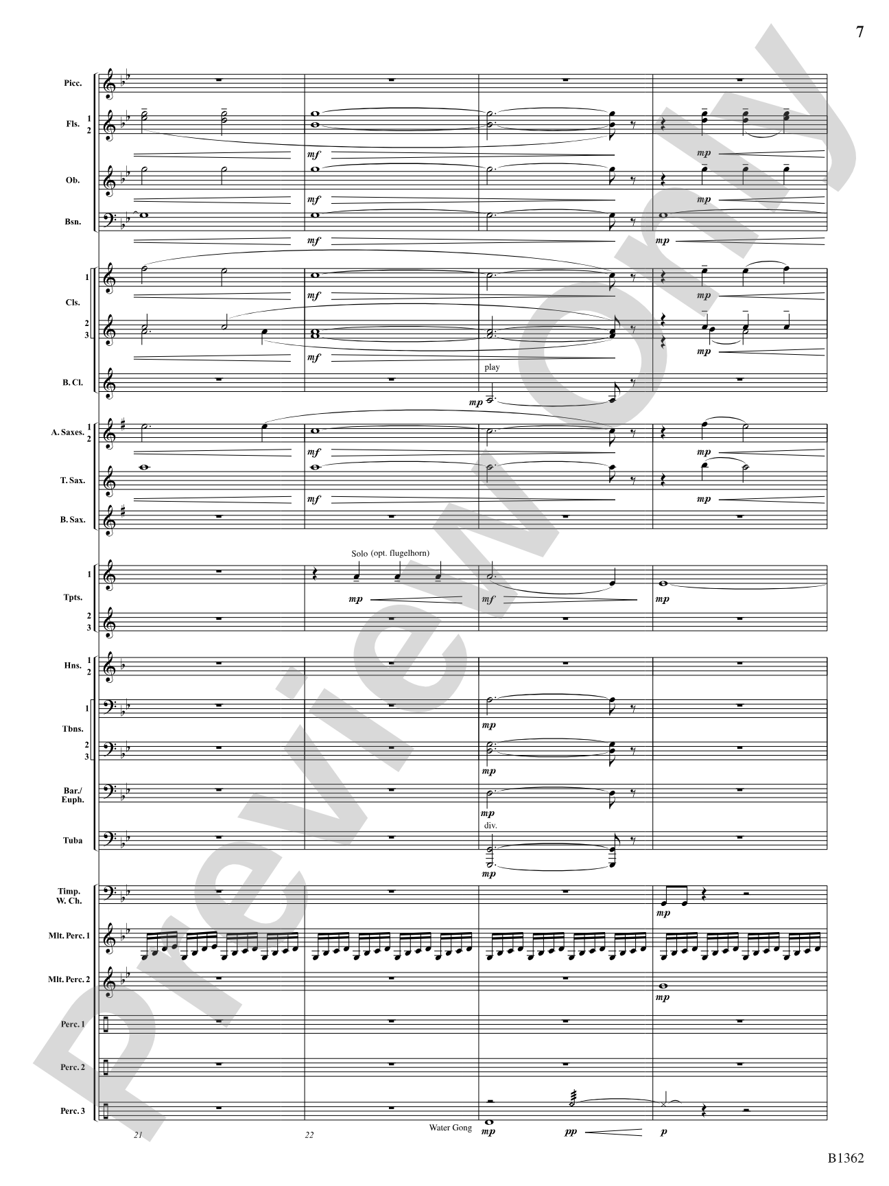 Rituals: Concert Band Conductor Score & Parts