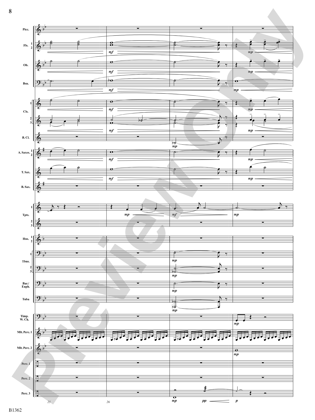Rituals: Concert Band Conductor Score & Parts