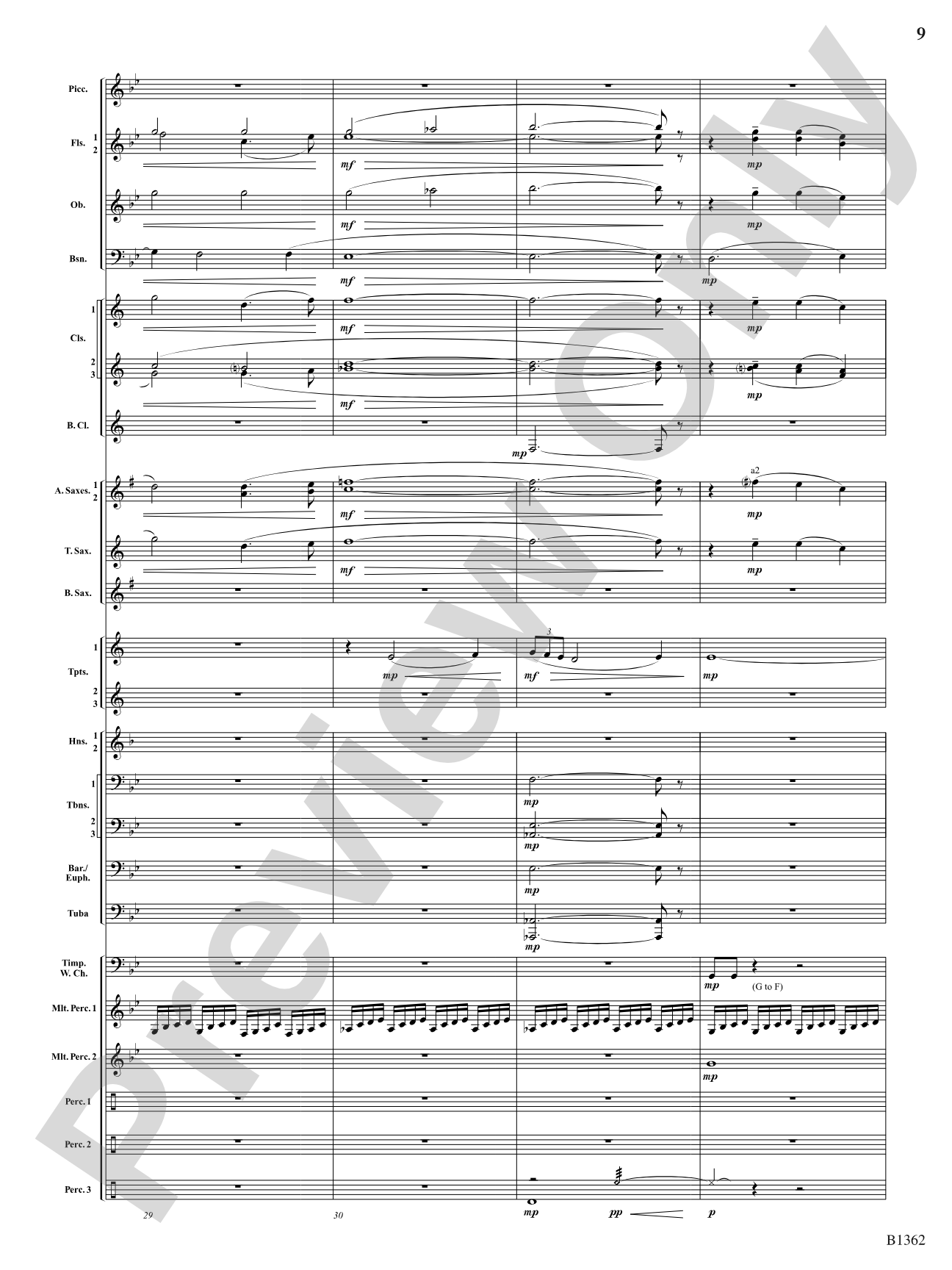 Rituals: Concert Band Conductor Score & Parts