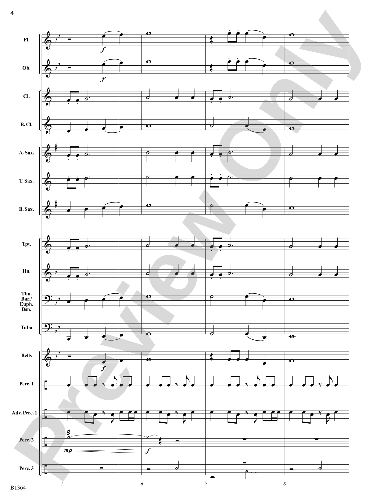 Battle of the Samurai: Concert Band Conductor Score & Parts
