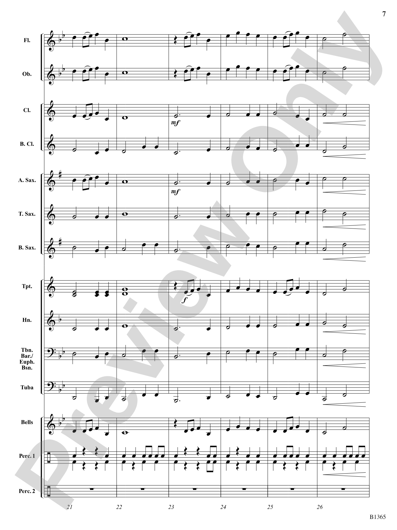 Pegasus: Concert Band Conductor Score & Parts