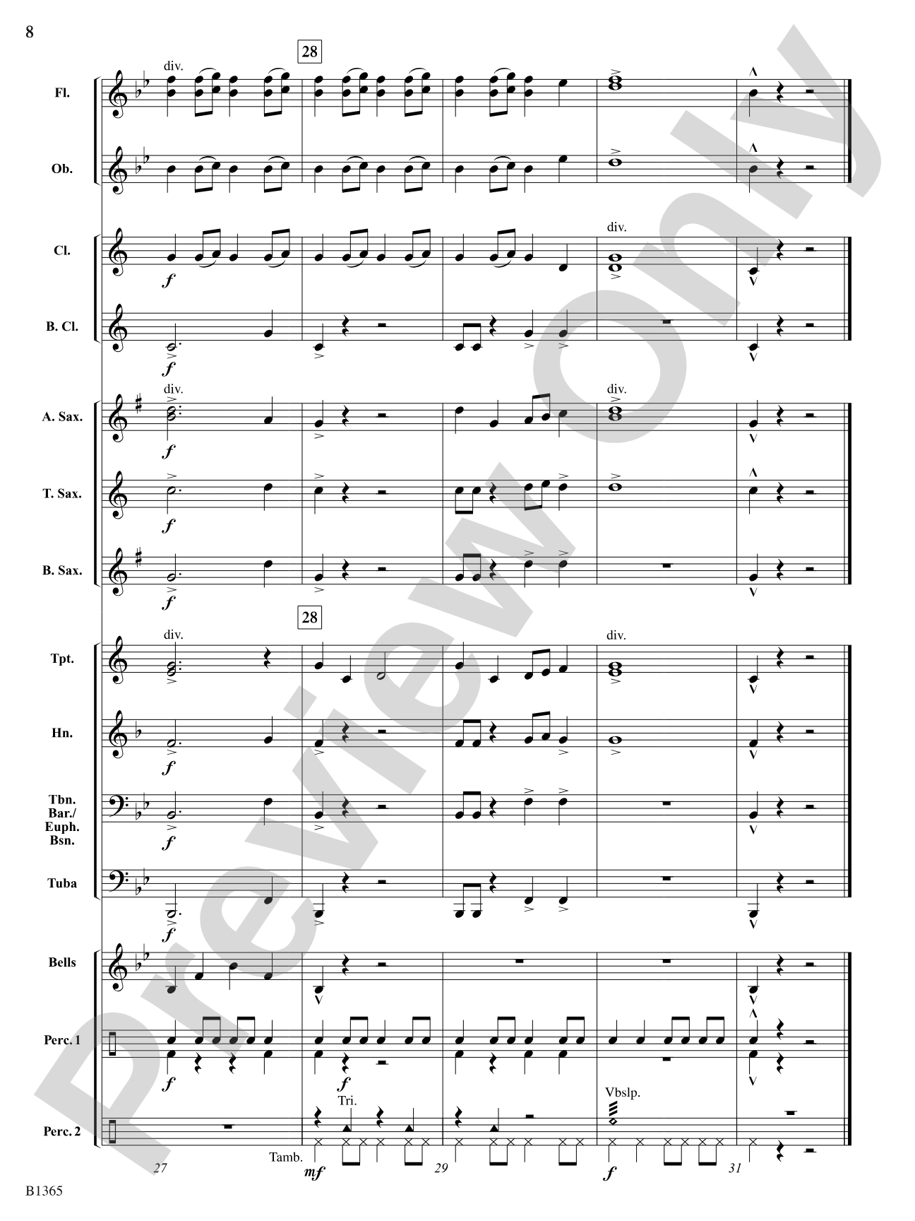 Pegasus: Concert Band Conductor Score & Parts