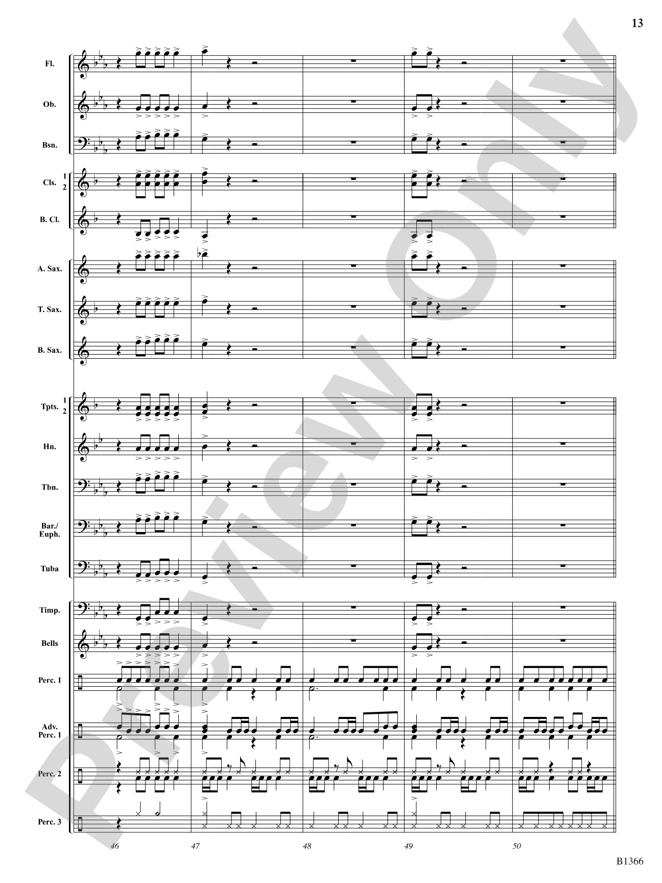 Etowah: Concert Band Conductor Score & Parts