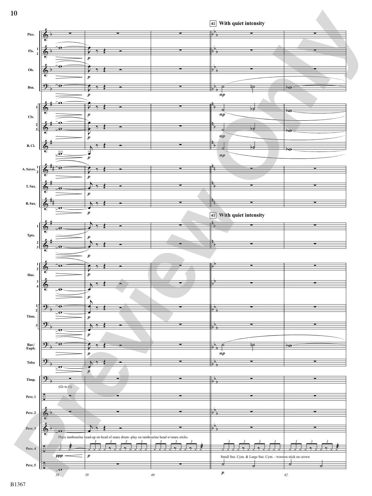 Month of the Cold Moon: Concert Band Conductor Score & Parts