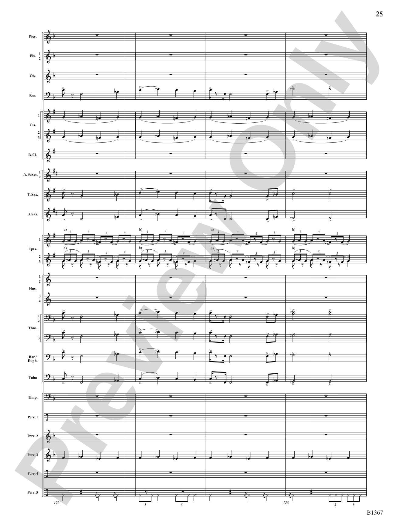 Month of the Cold Moon: Concert Band Conductor Score & Parts