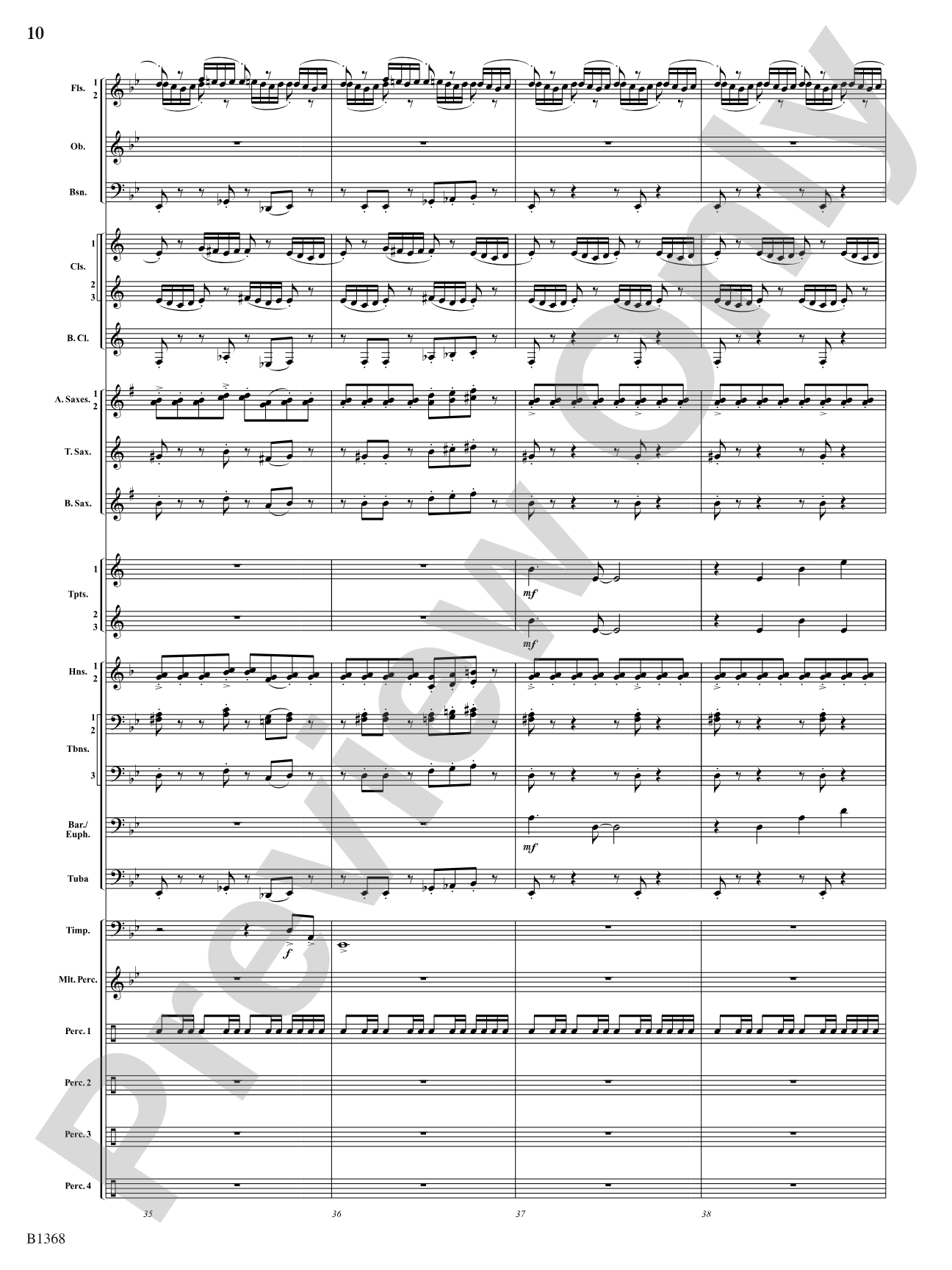 The Hive (Survival and Sacrifice): Concert Band Conductor Score & Parts
