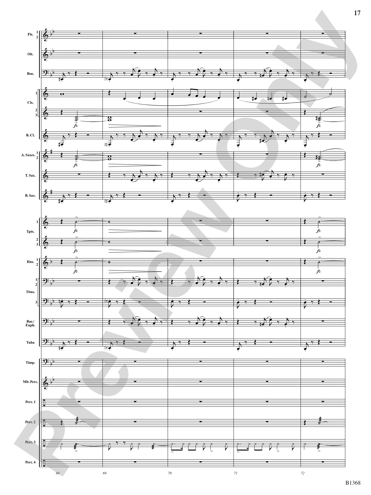 The Hive (Survival and Sacrifice): Concert Band Conductor Score & Parts