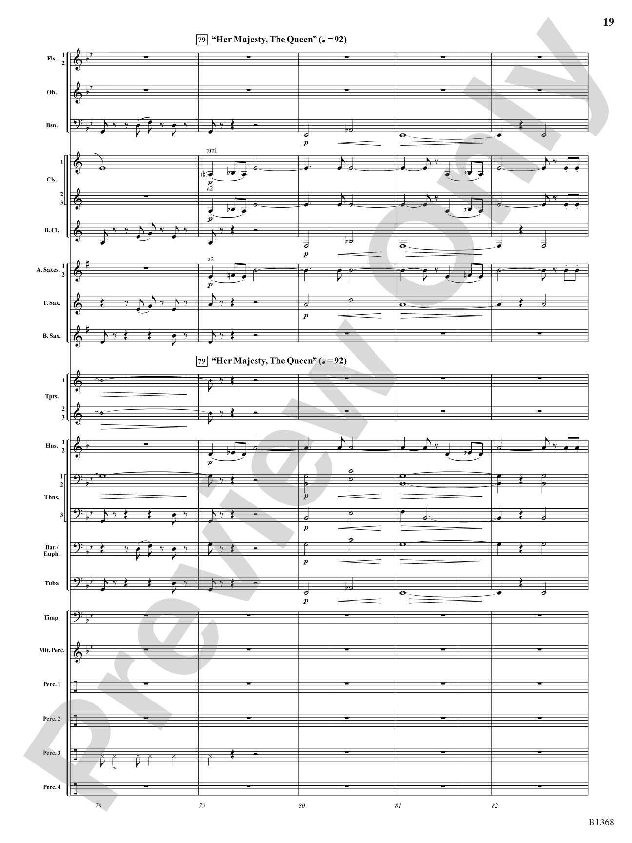 The Hive (Survival and Sacrifice): Concert Band Conductor Score & Parts