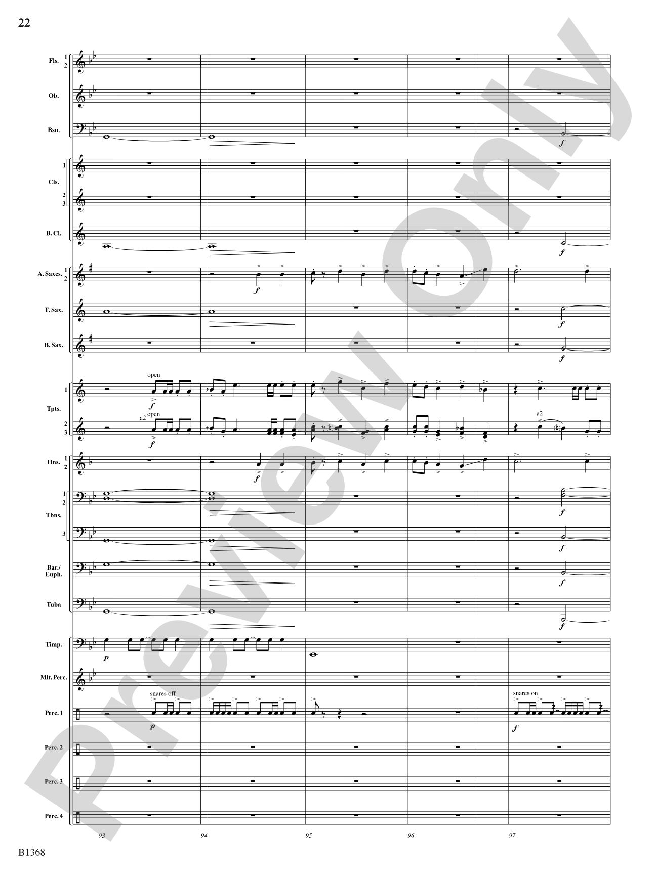 The Hive (Survival and Sacrifice): Concert Band Conductor Score & Parts