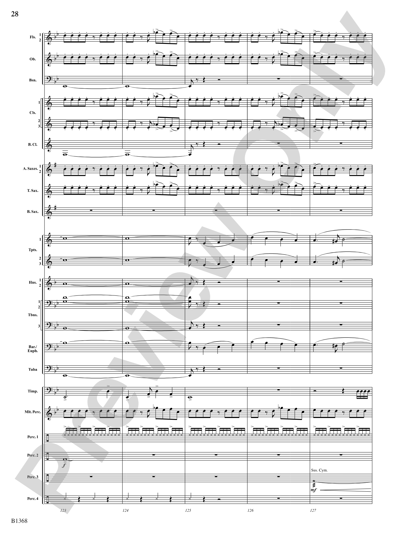 The Hive (Survival and Sacrifice): Concert Band Conductor Score & Parts