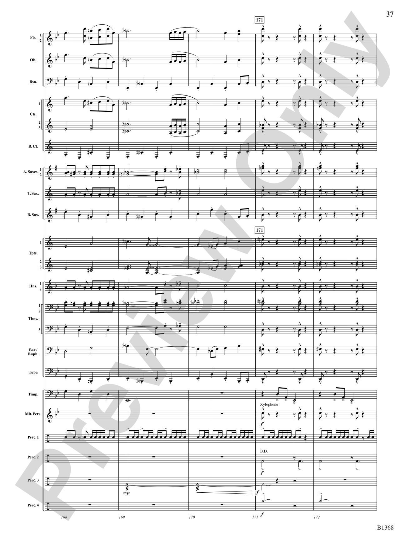 The Hive (Survival and Sacrifice): Concert Band Conductor Score & Parts
