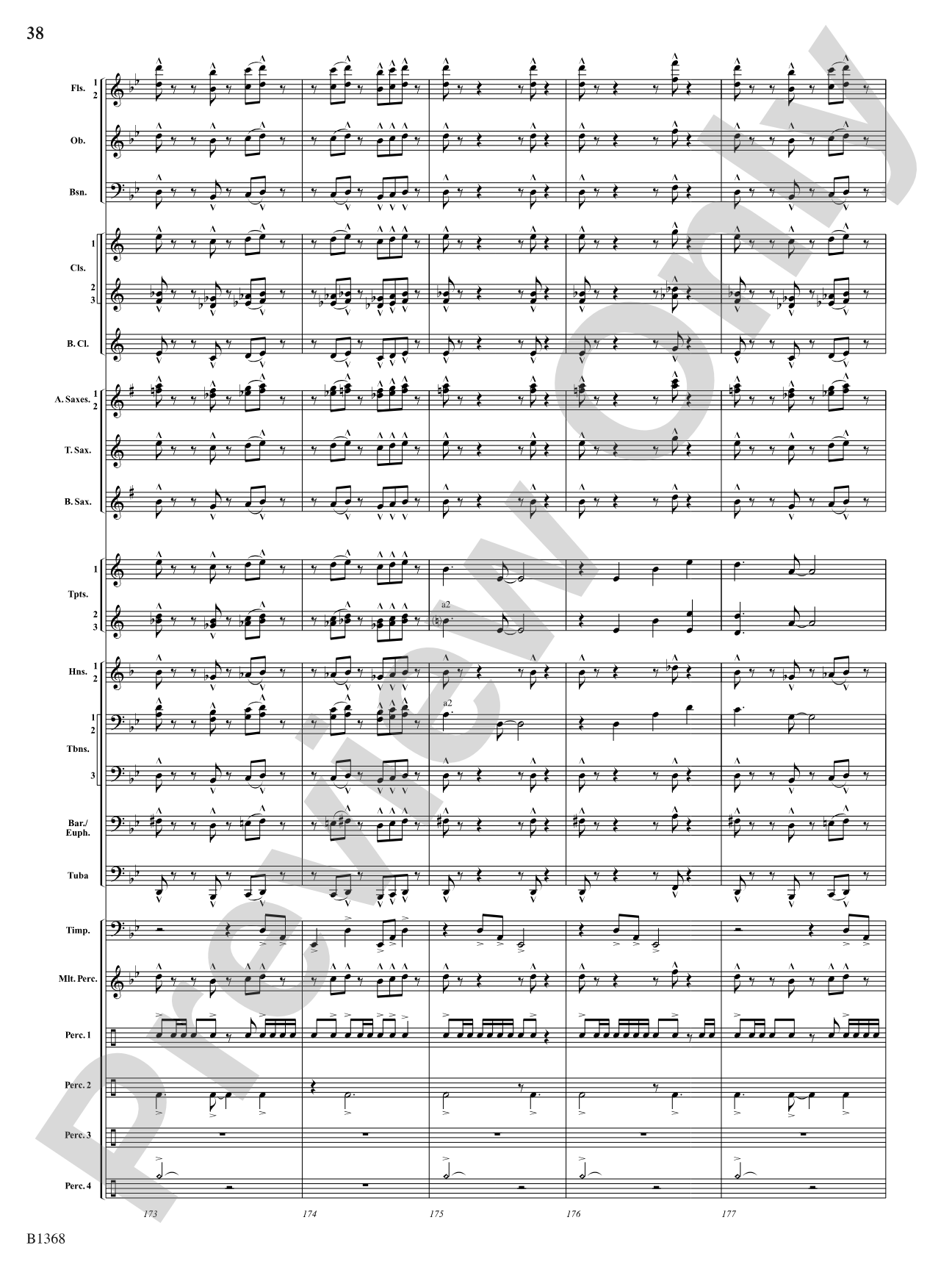The Hive (Survival and Sacrifice): Concert Band Conductor Score & Parts