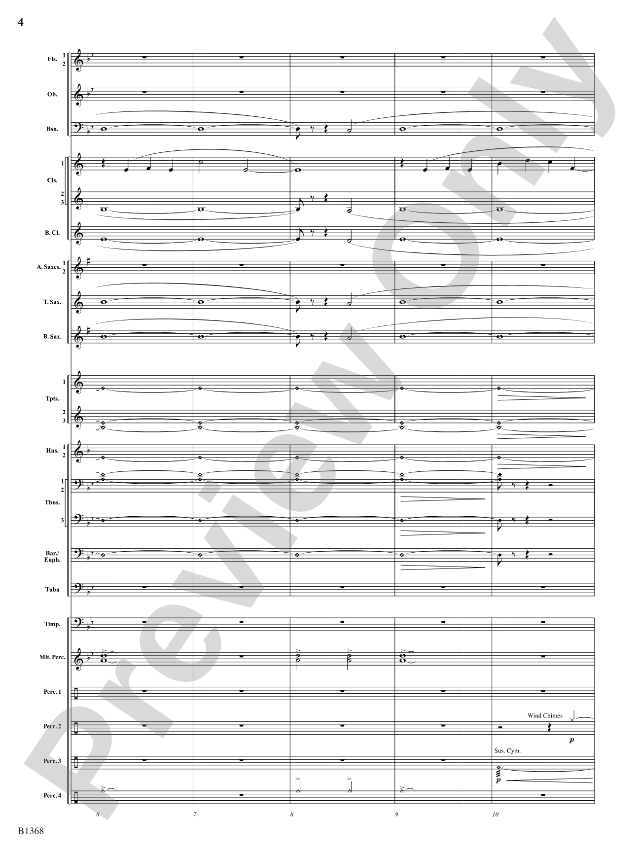 The Hive (Survival and Sacrifice): Concert Band Conductor Score & Parts