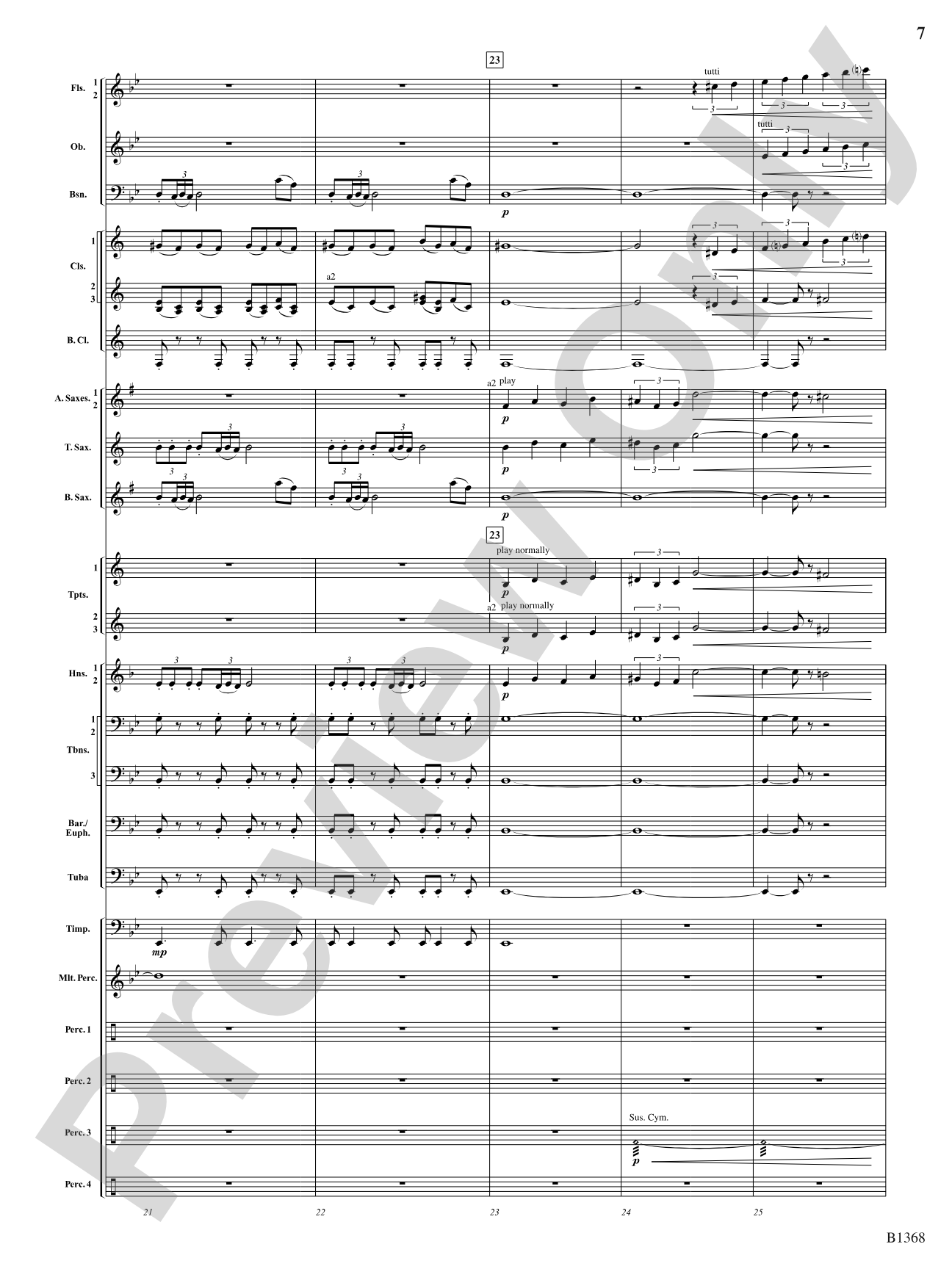 The Hive (Survival and Sacrifice): Concert Band Conductor Score & Parts