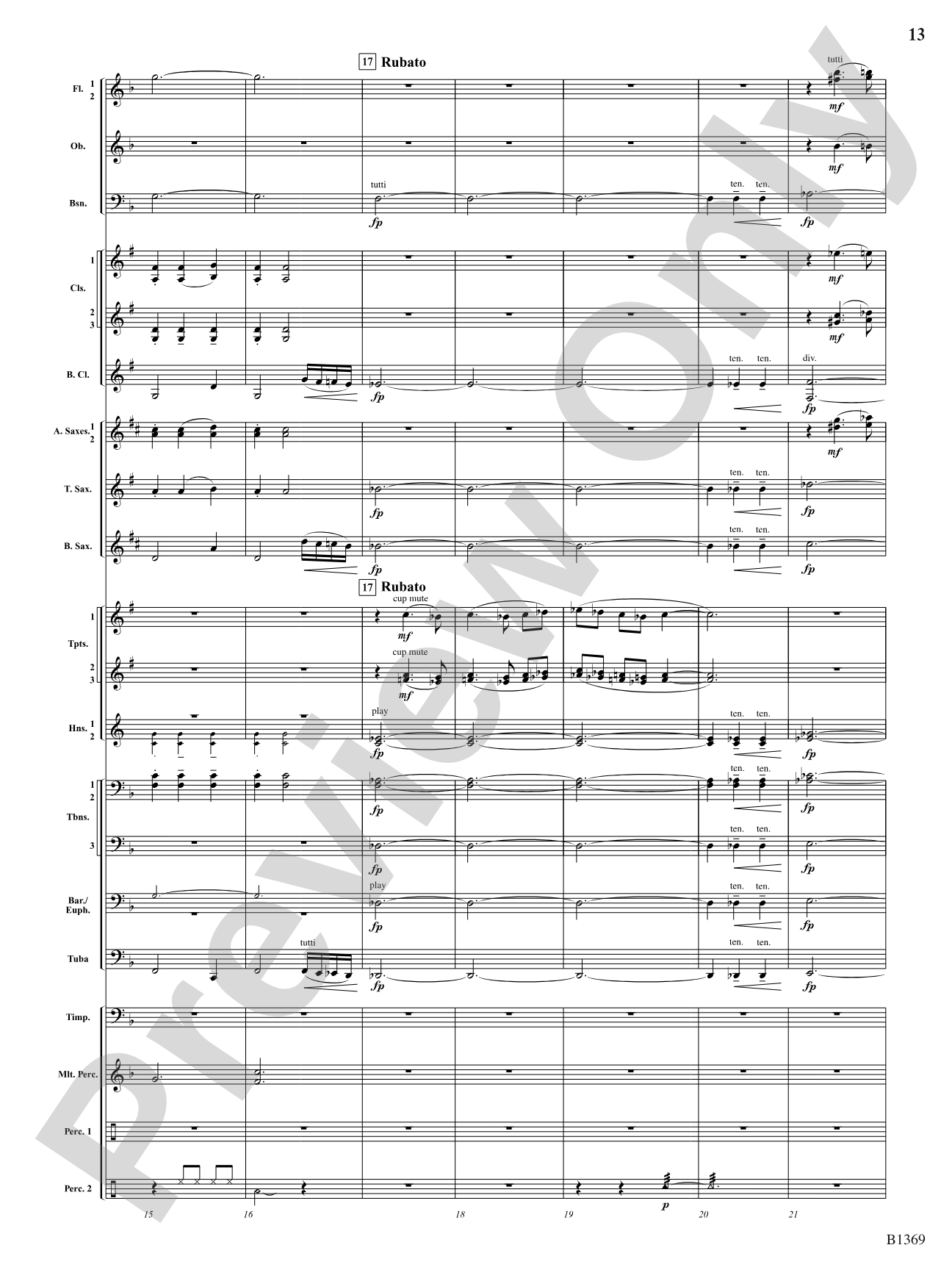 Dances Americanesque: Concert Band Conductor Score & Parts