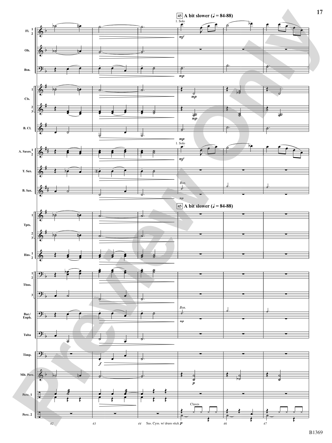 Dances Americanesque: Concert Band Conductor Score & Parts