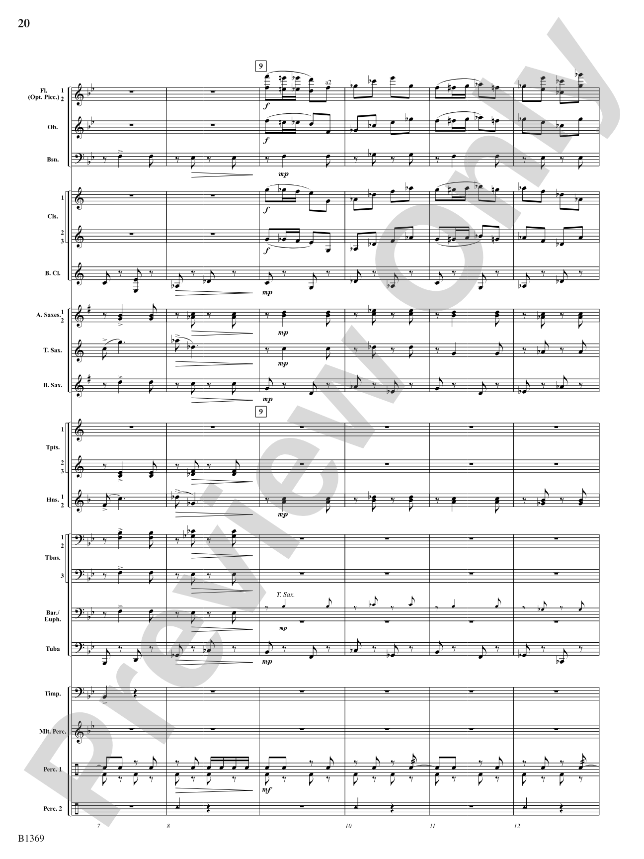 Dances Americanesque: Concert Band Conductor Score & Parts