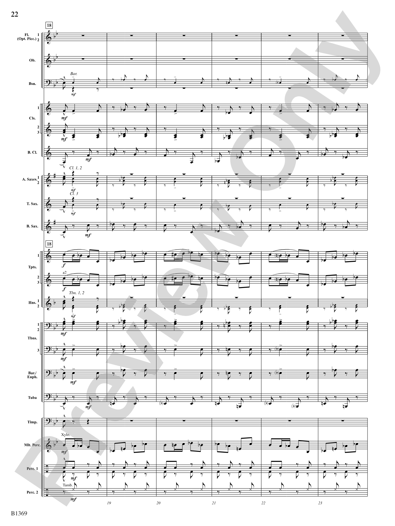 Dances Americanesque: Concert Band Conductor Score & Parts