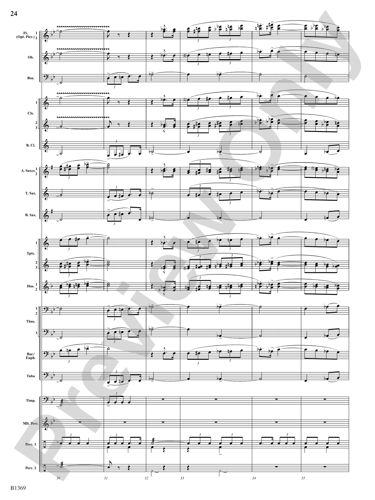 Dances Americanesque: Concert Band Conductor Score & Parts