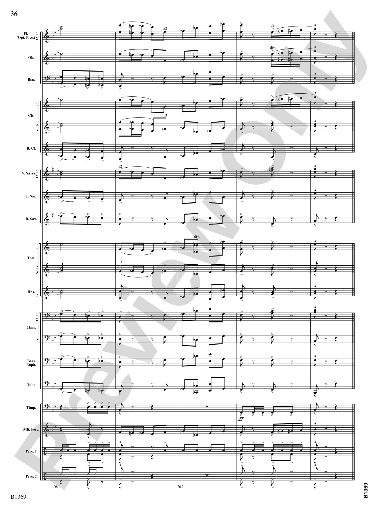 Dances Americanesque: Concert Band Conductor Score & Parts