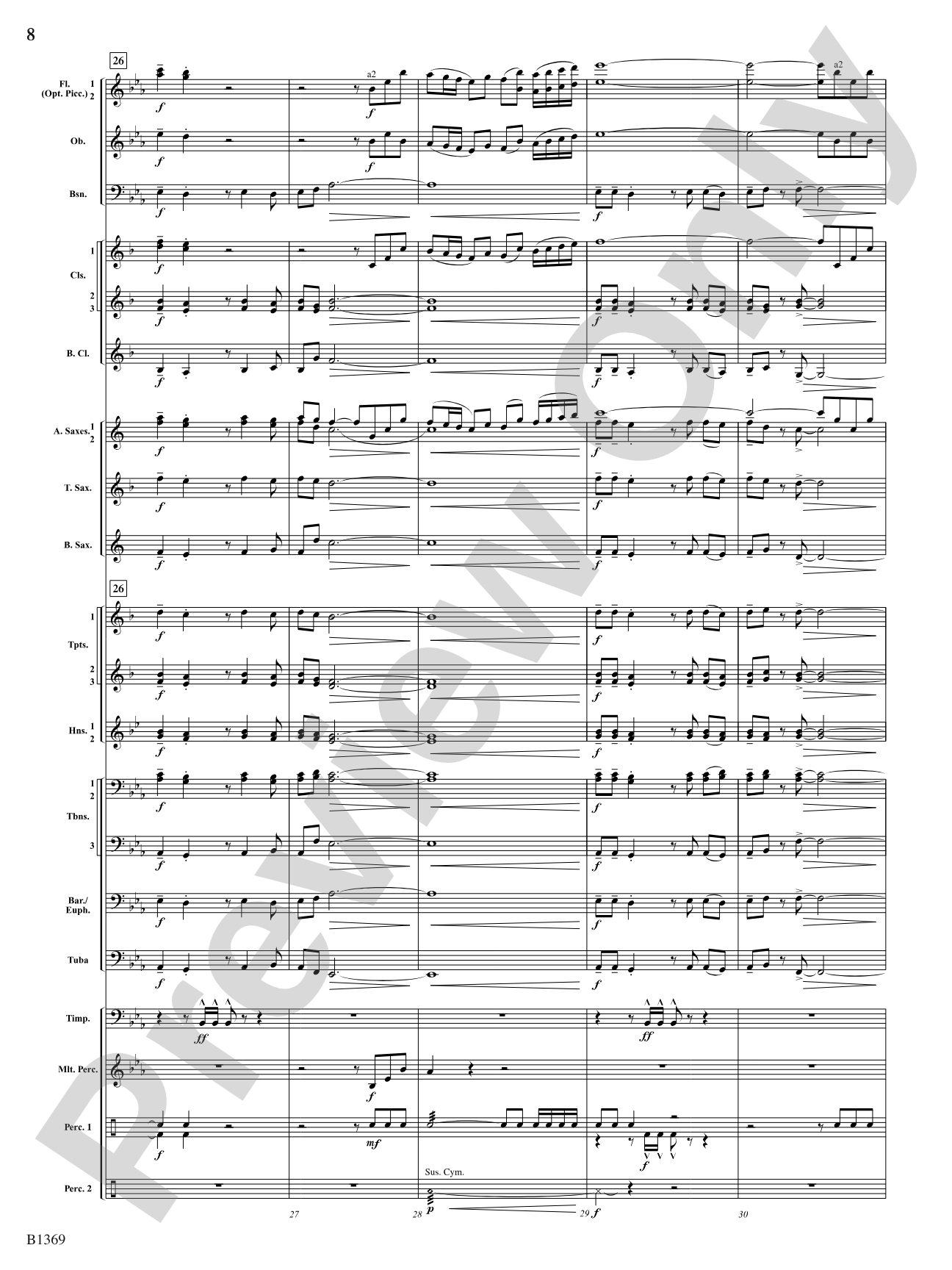 Dances Americanesque: Concert Band Conductor Score & Parts