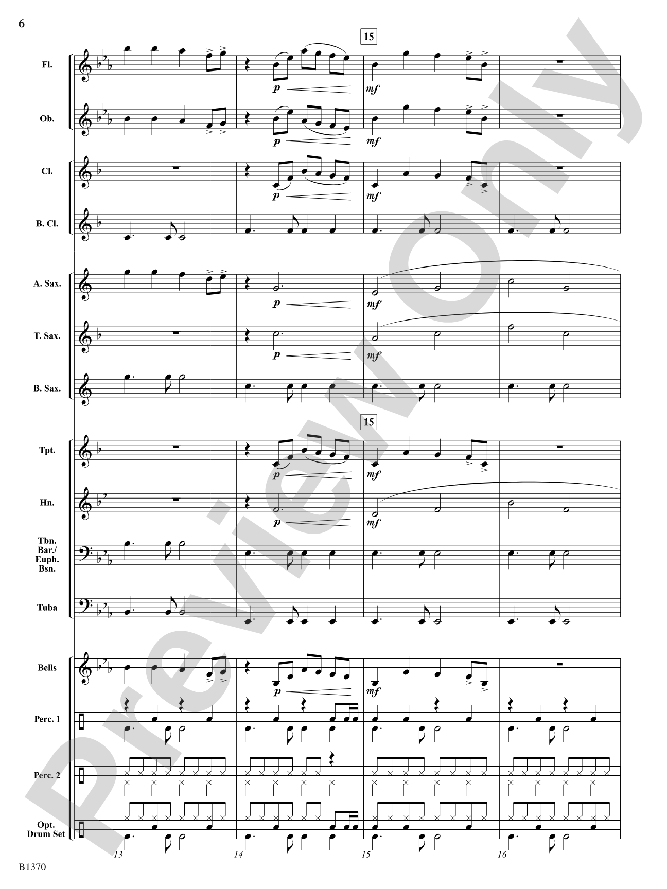 Jingle Bells Remixed: Concert Band Conductor Score & Parts