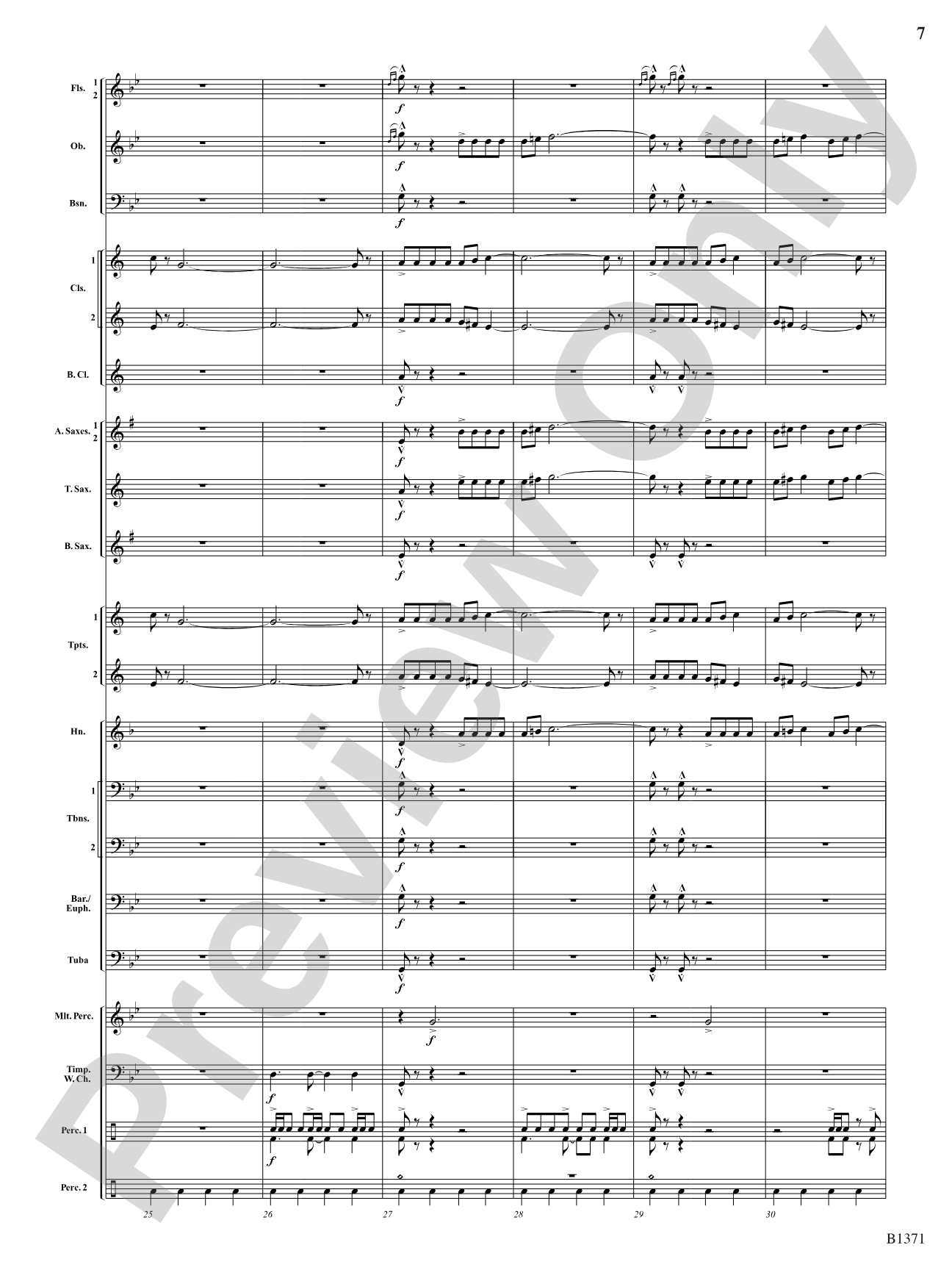 Desert Voices: Concert Band Conductor Score & Parts