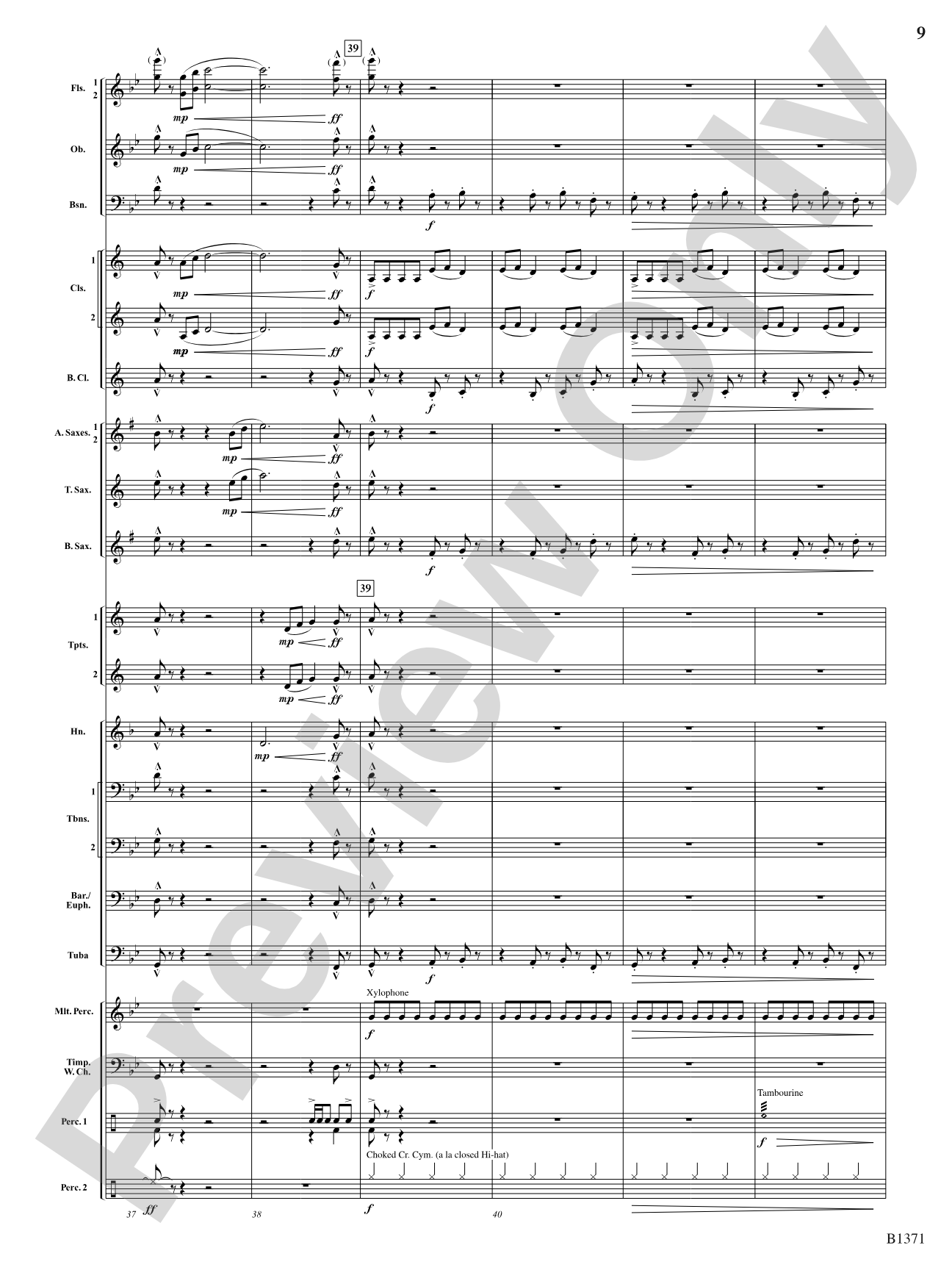 Desert Voices: Concert Band Conductor Score & Parts