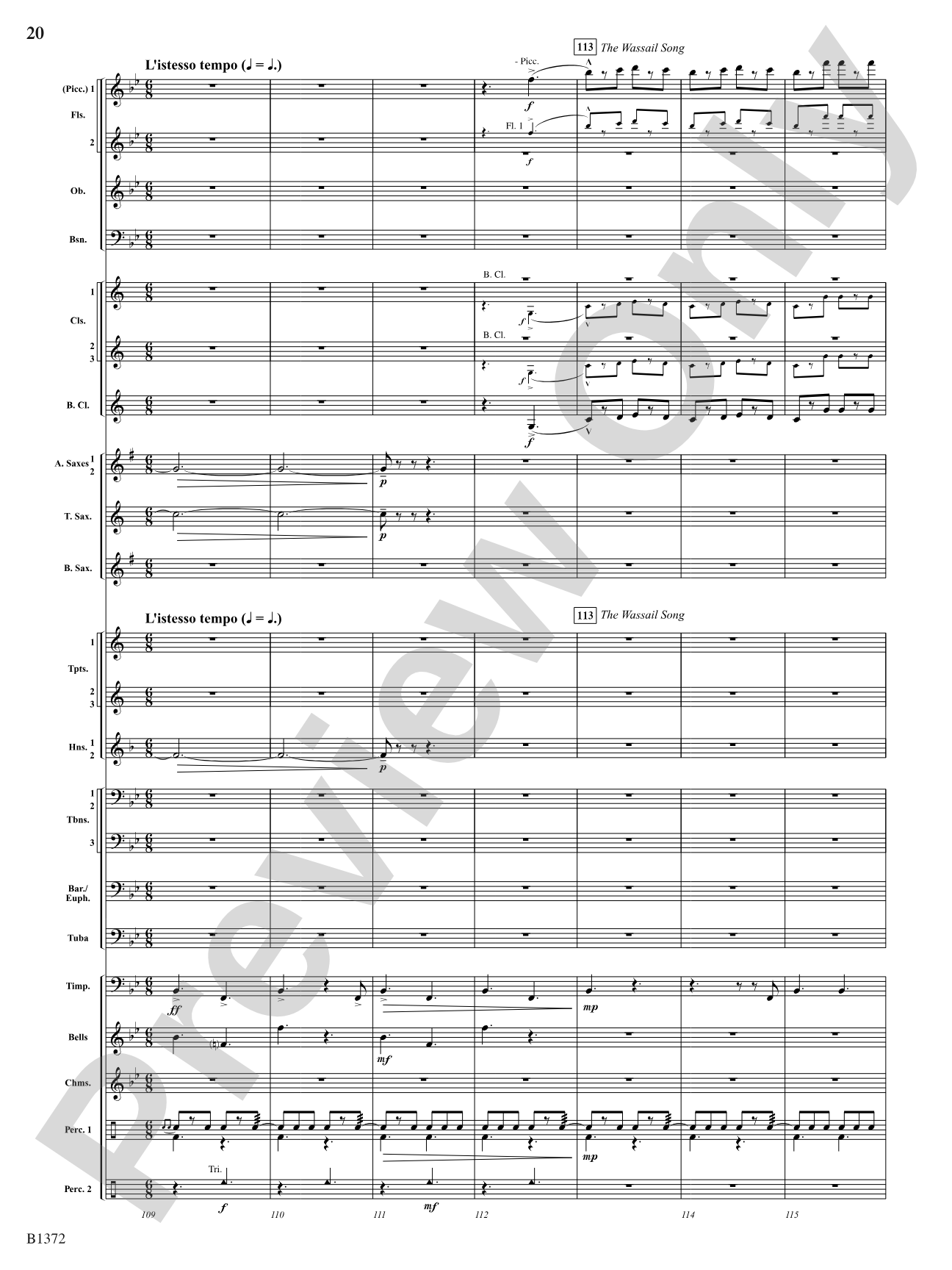 With Good Will and Glad Tidings: Concert Band Conductor Score & Parts