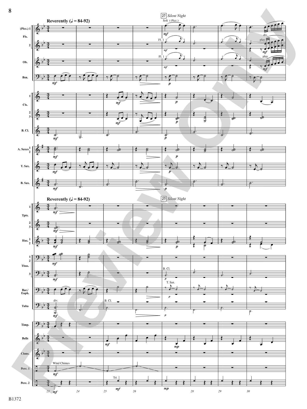 With Good Will and Glad Tidings: Concert Band Conductor Score & Parts