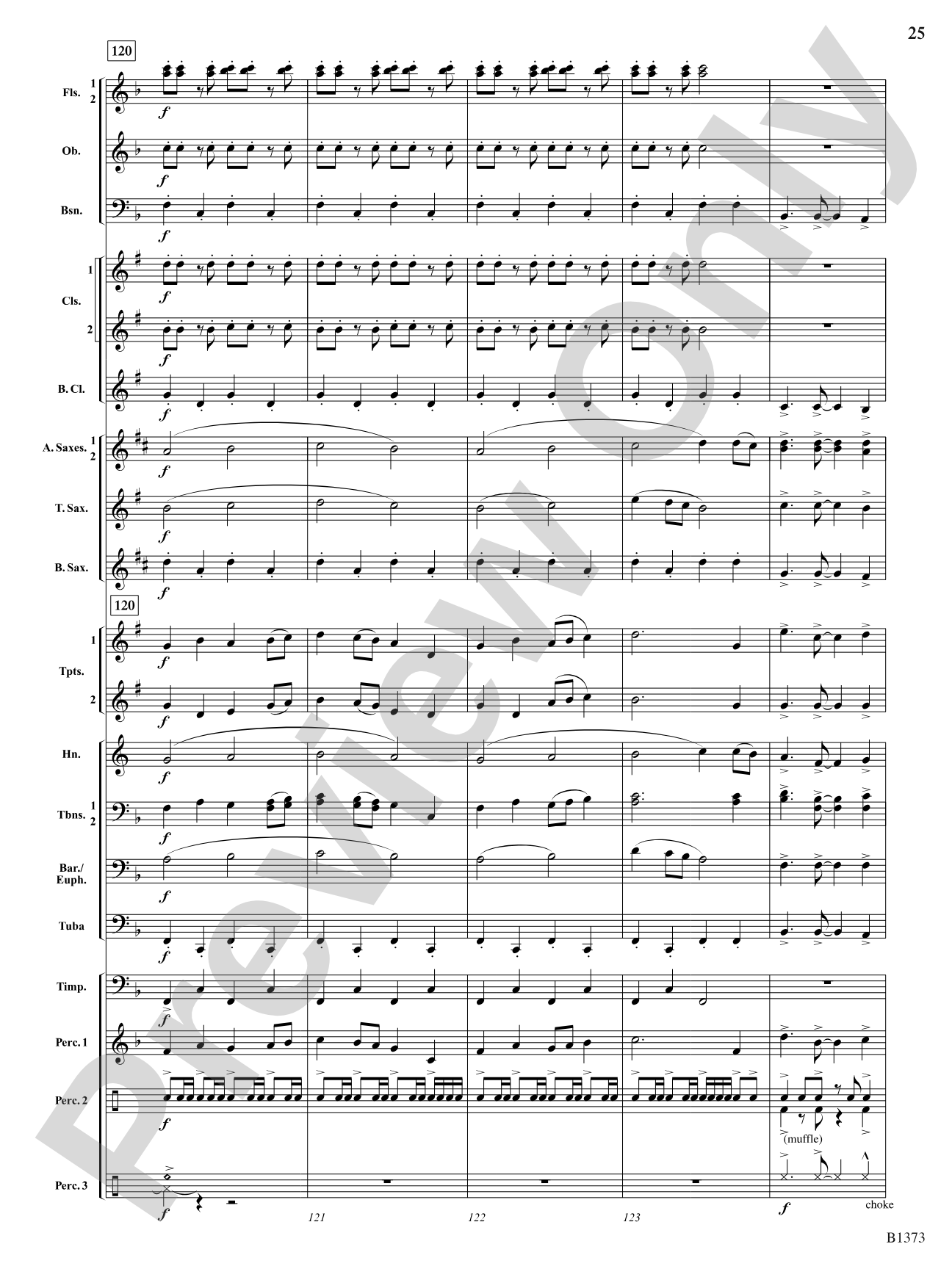 Forest Brook Overture: Concert Band Conductor Score & Parts