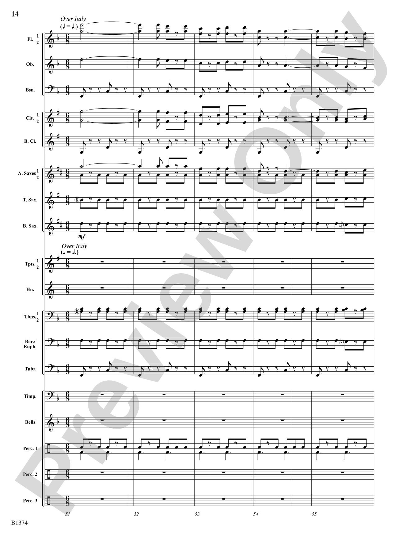 A Stowaway on Santa's Sleigh (Around the World on Christmas Eve): Concert Band Conductor Score & Parts