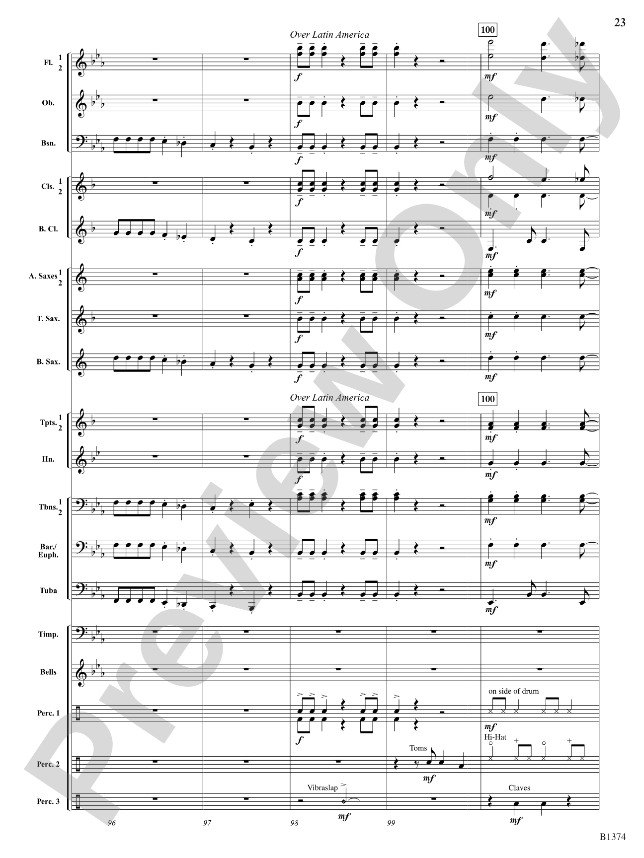 A Stowaway on Santa's Sleigh (Around the World on Christmas Eve): Concert Band Conductor Score & Parts