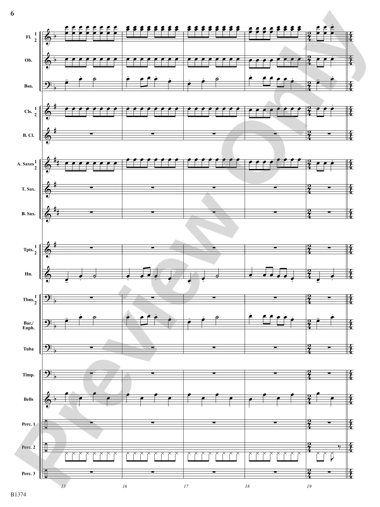 A Stowaway on Santa's Sleigh (Around the World on Christmas Eve): Concert Band Conductor Score & Parts