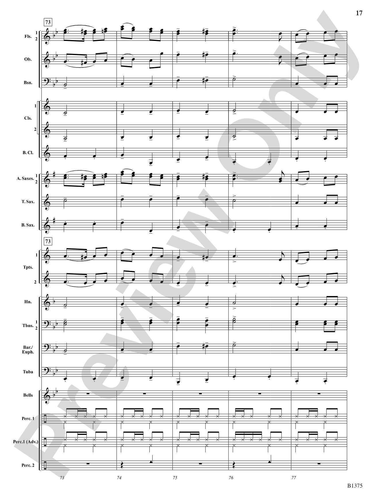 Excelsior! (Concert March): Concert Band Conductor Score & Parts