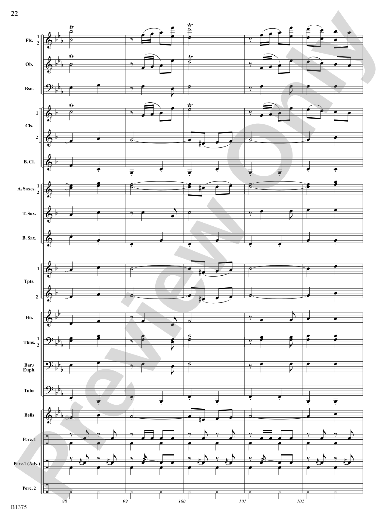 Excelsior! (Concert March): Concert Band Conductor Score & Parts