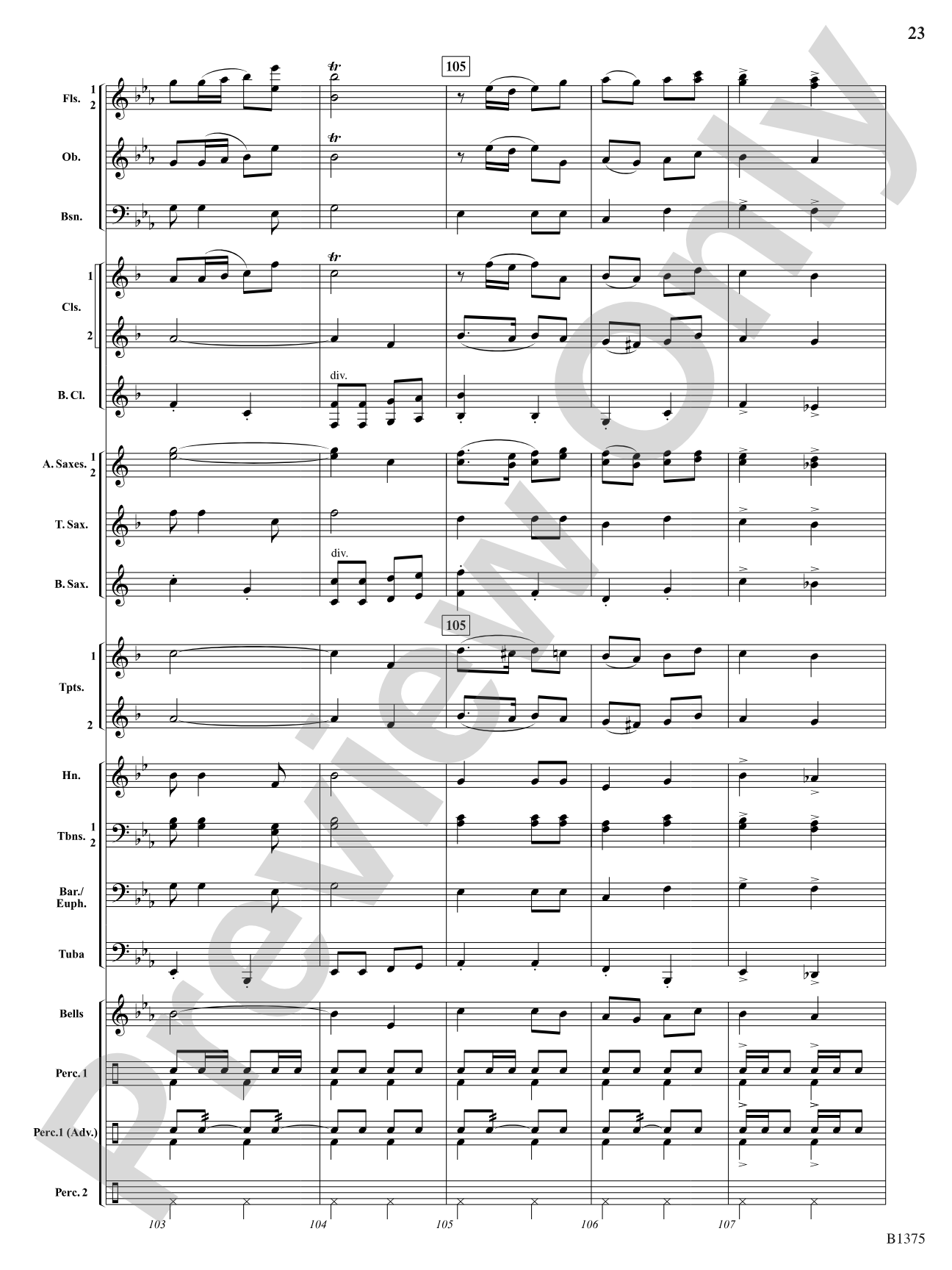 Excelsior! (Concert March): Concert Band Conductor Score & Parts