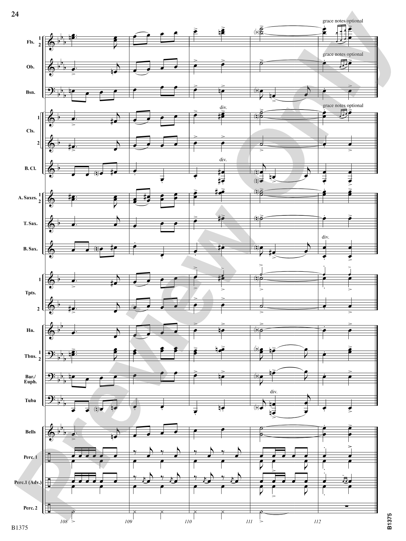 Excelsior! (Concert March): Concert Band Conductor Score & Parts