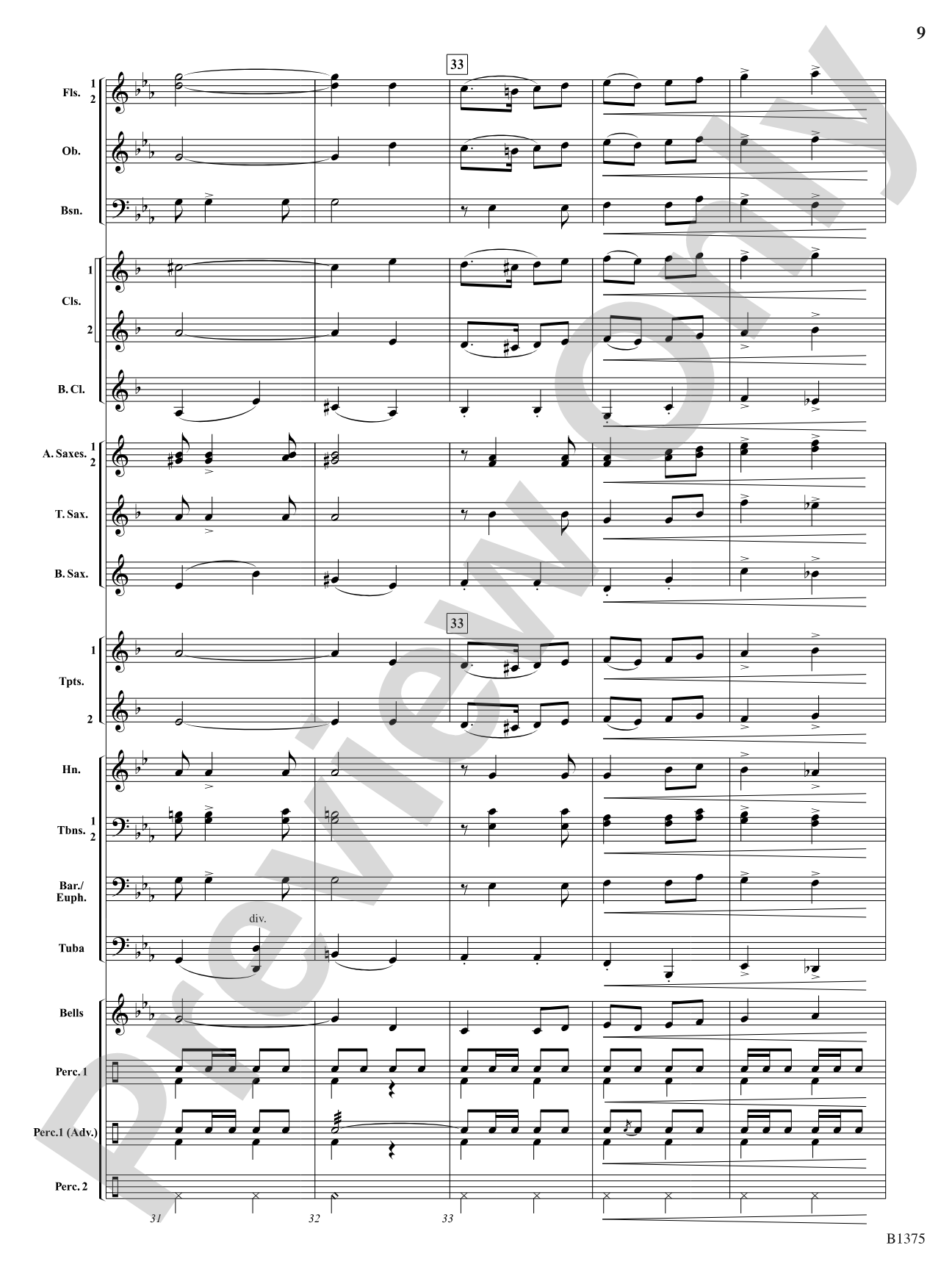 Excelsior! (Concert March): Concert Band Conductor Score & Parts