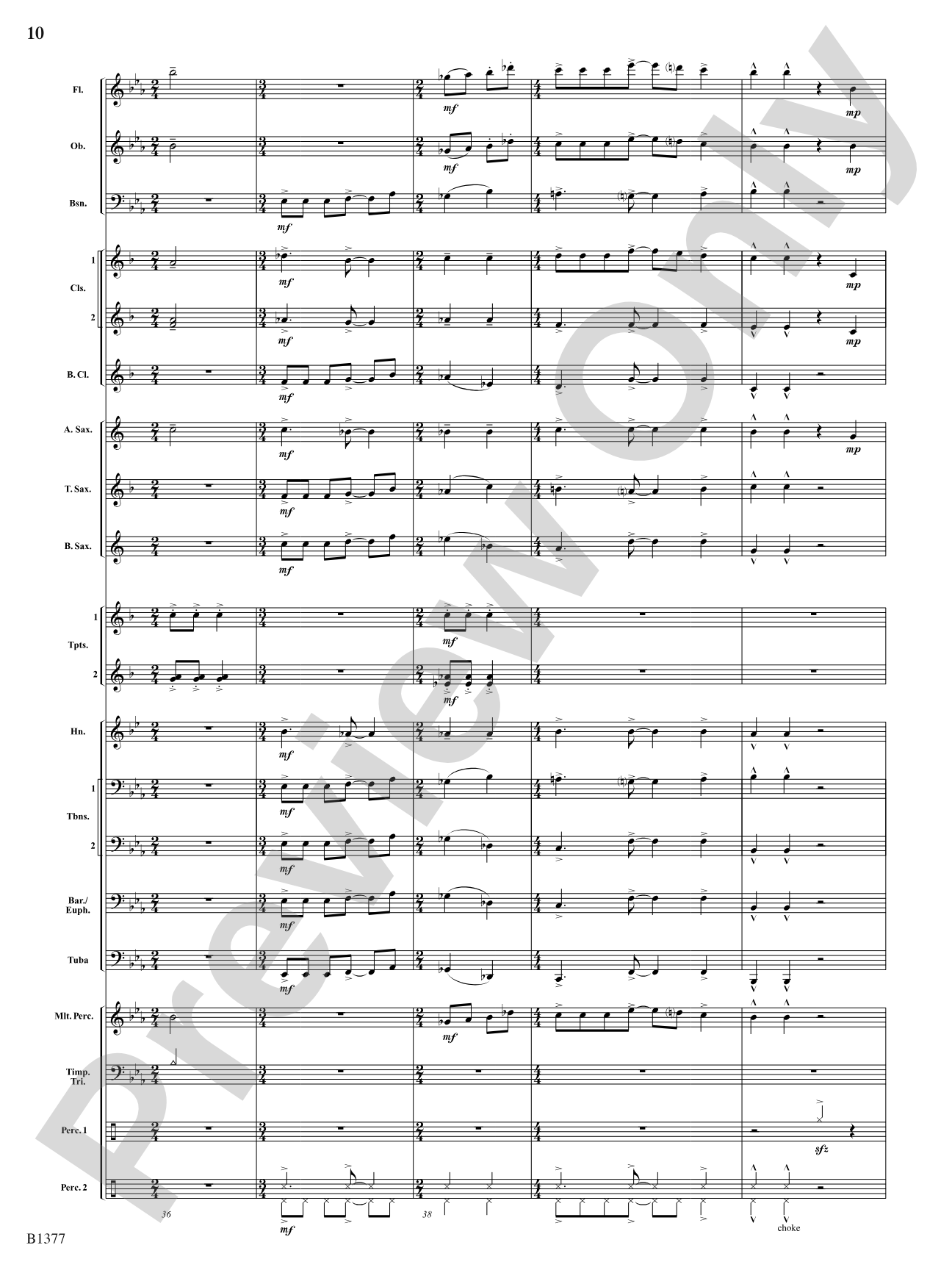 Cloud Gate (Reflections of a City): Concert Band Conductor Score & Parts