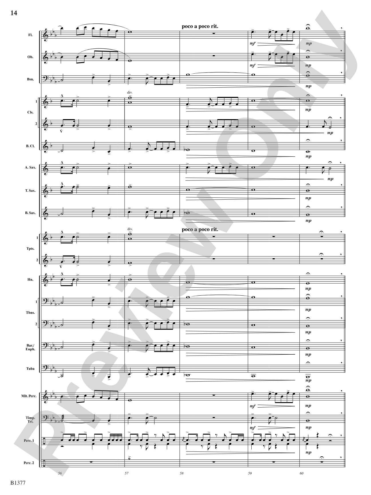 Cloud Gate (Reflections of a City): Concert Band Conductor Score & Parts