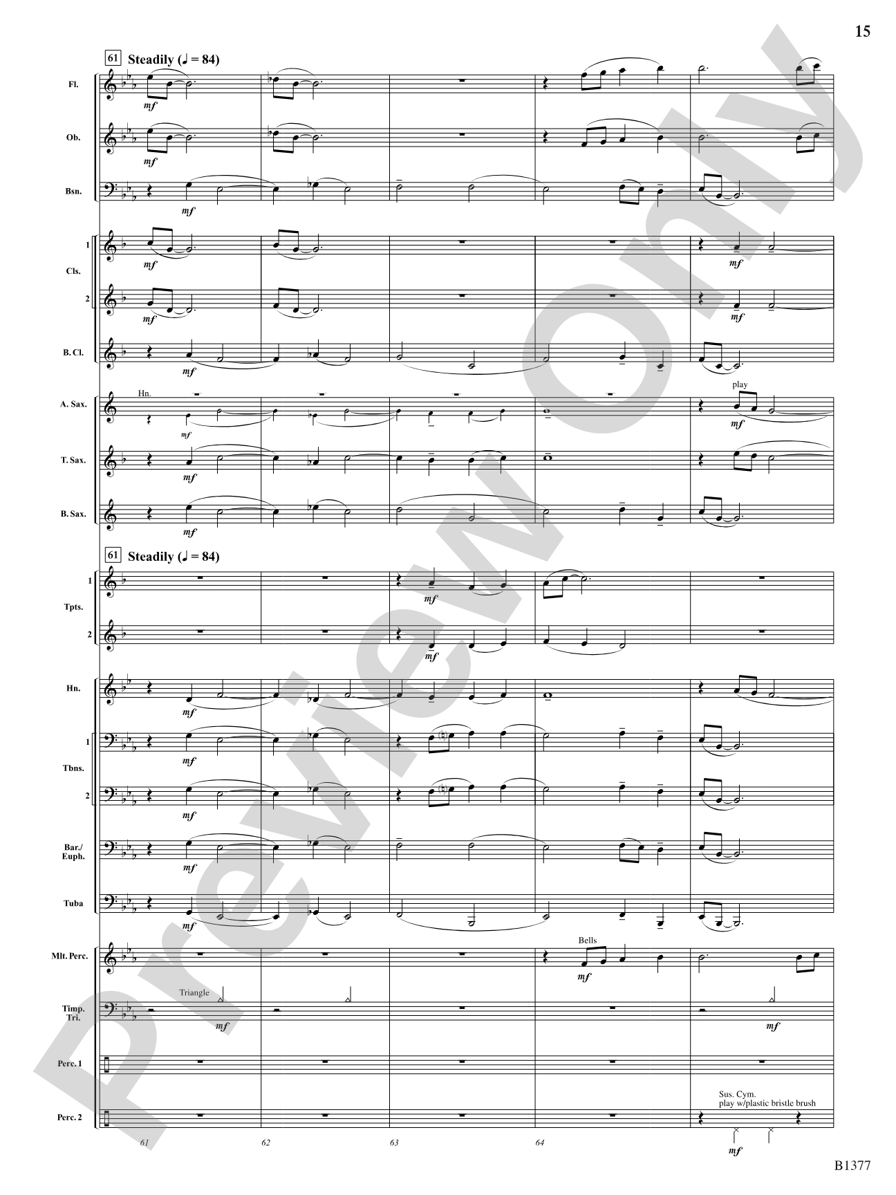 Cloud Gate (Reflections of a City): Concert Band Conductor Score & Parts