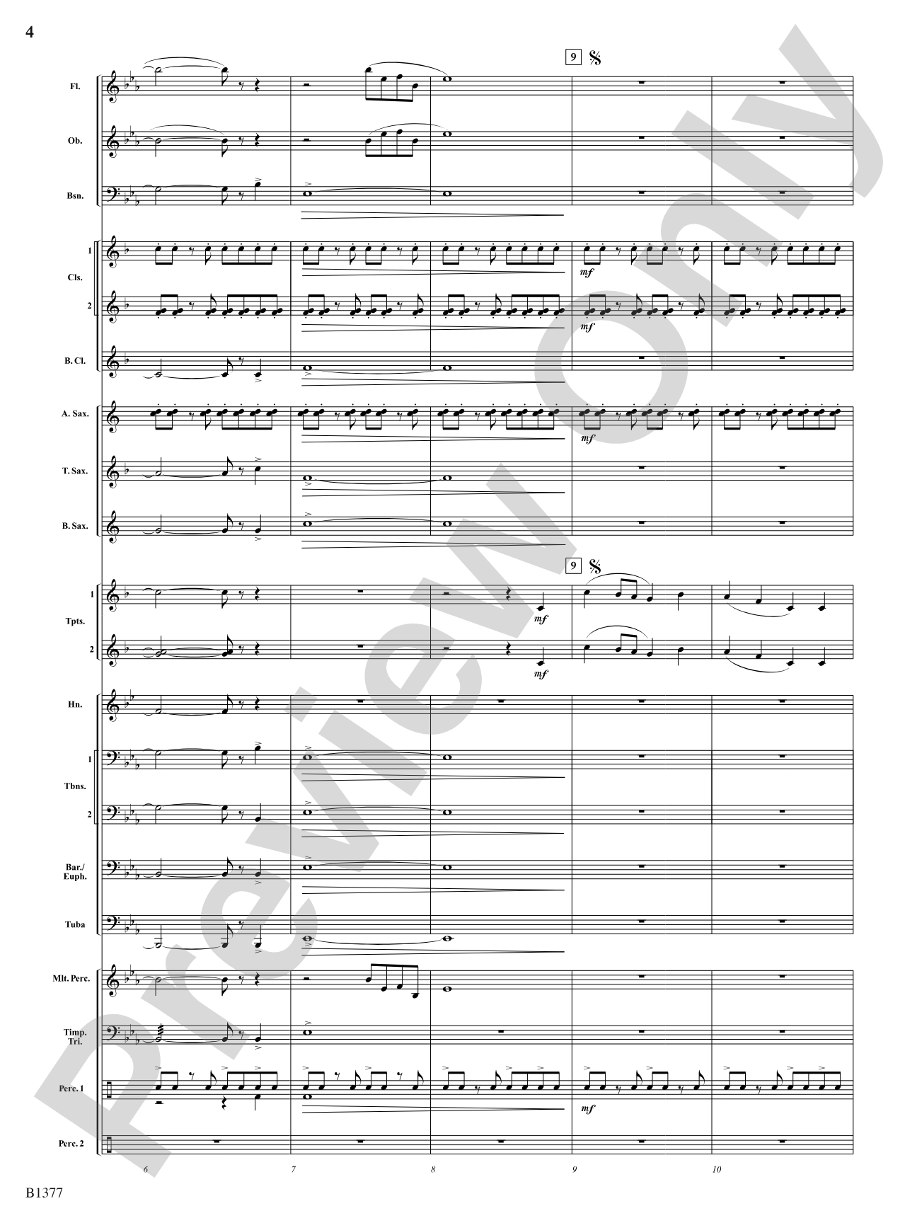 Cloud Gate (Reflections of a City): Concert Band Conductor Score & Parts