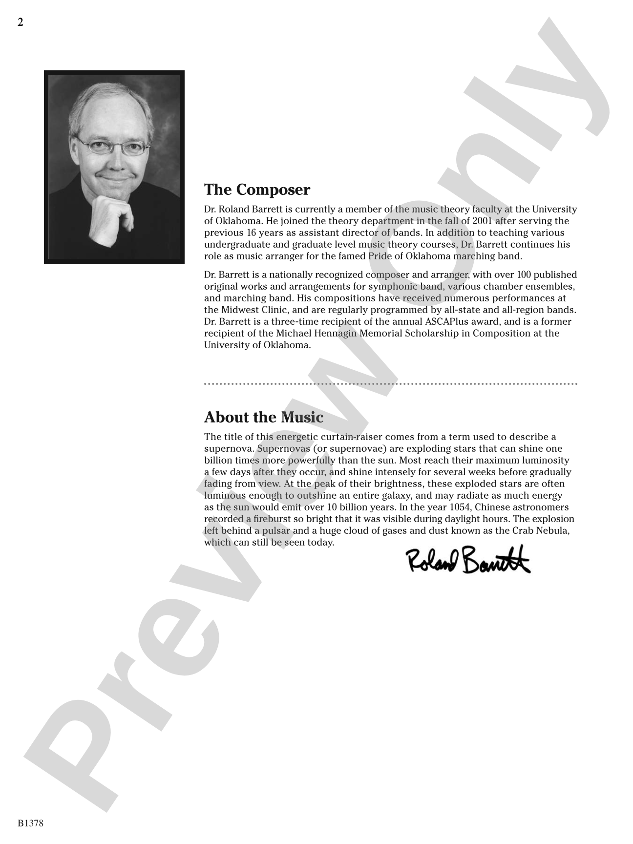 Fireburst Fanfare: Concert Band Conductor Score & Parts