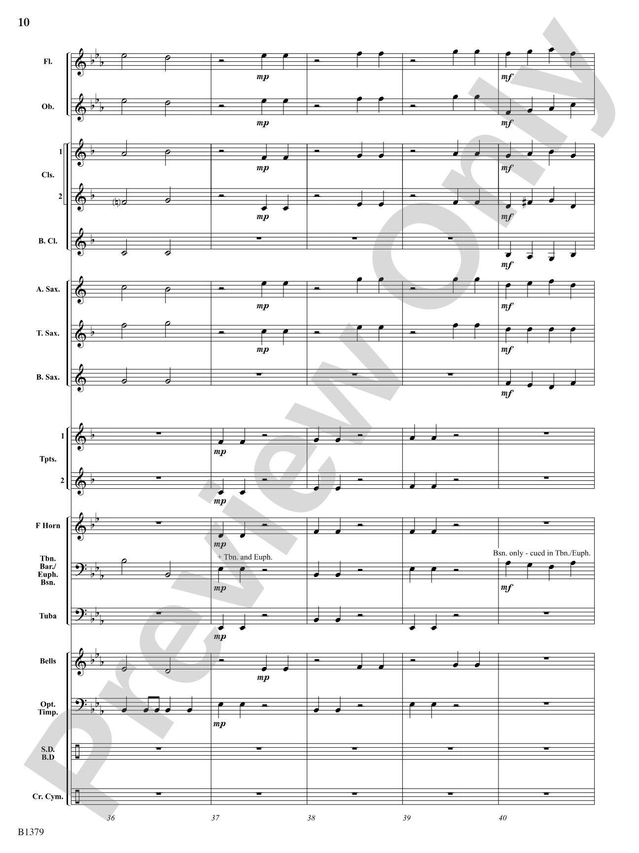 The Spacious Firmament on High (Adapted from The Creation): Concert Band Conductor Score & Parts