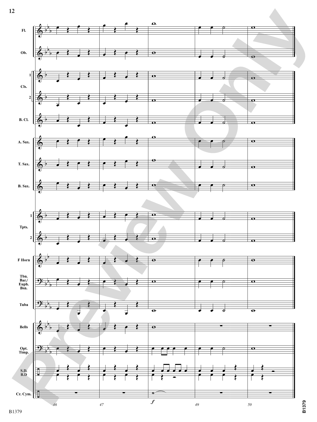 The Spacious Firmament on High (Adapted from The Creation): Concert Band Conductor Score & Parts