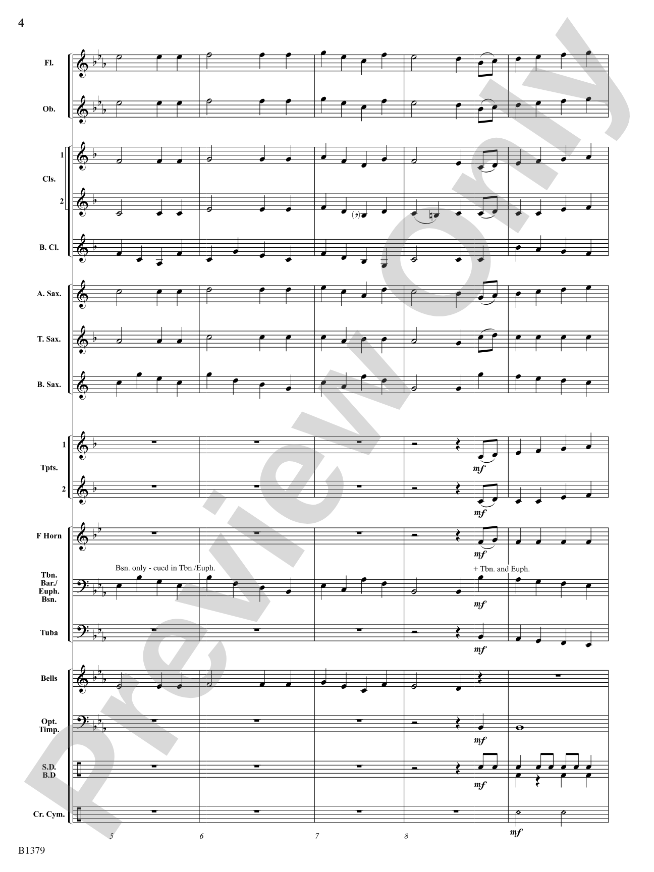 The Spacious Firmament on High (Adapted from The Creation): Concert Band Conductor Score & Parts