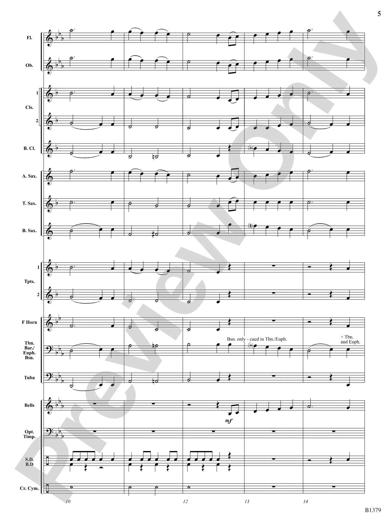 The Spacious Firmament on High (Adapted from The Creation): Concert Band Conductor Score & Parts