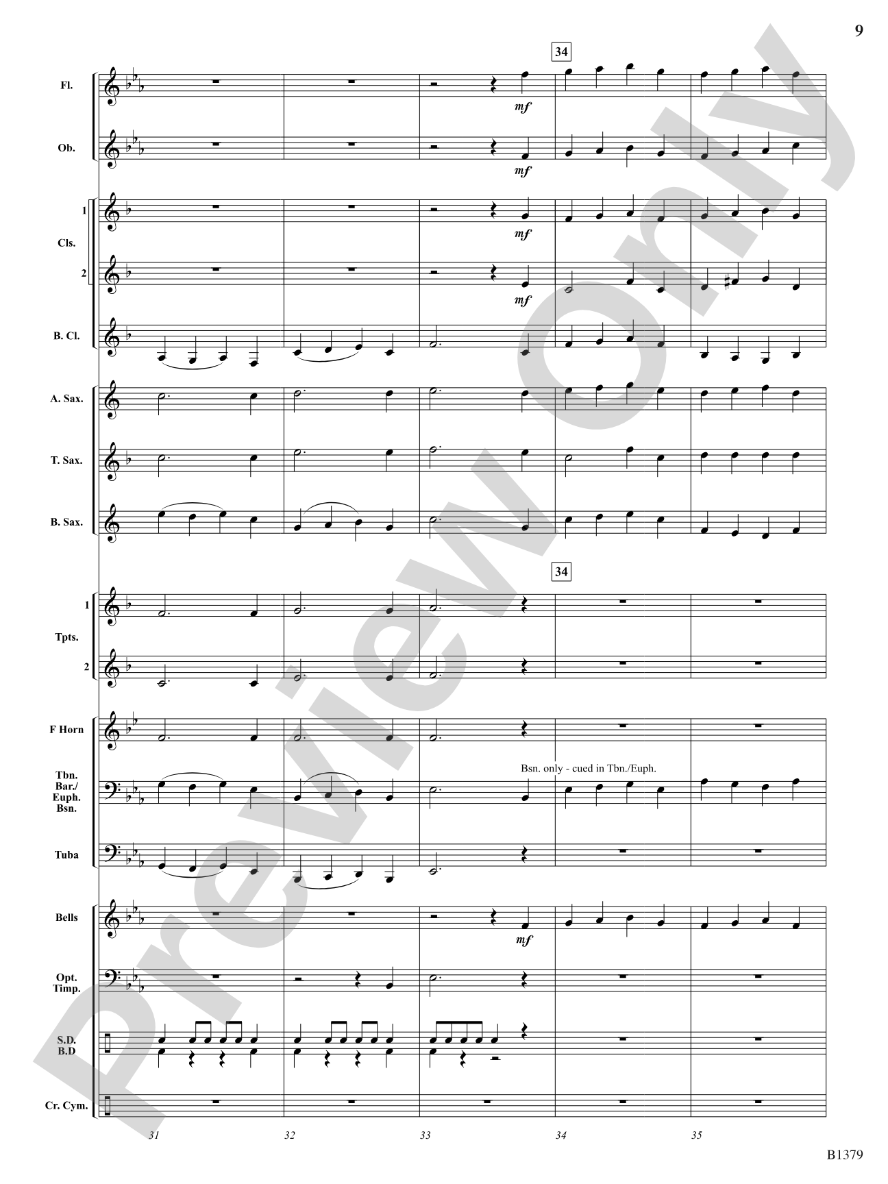 The Spacious Firmament on High (Adapted from The Creation): Concert Band Conductor Score & Parts