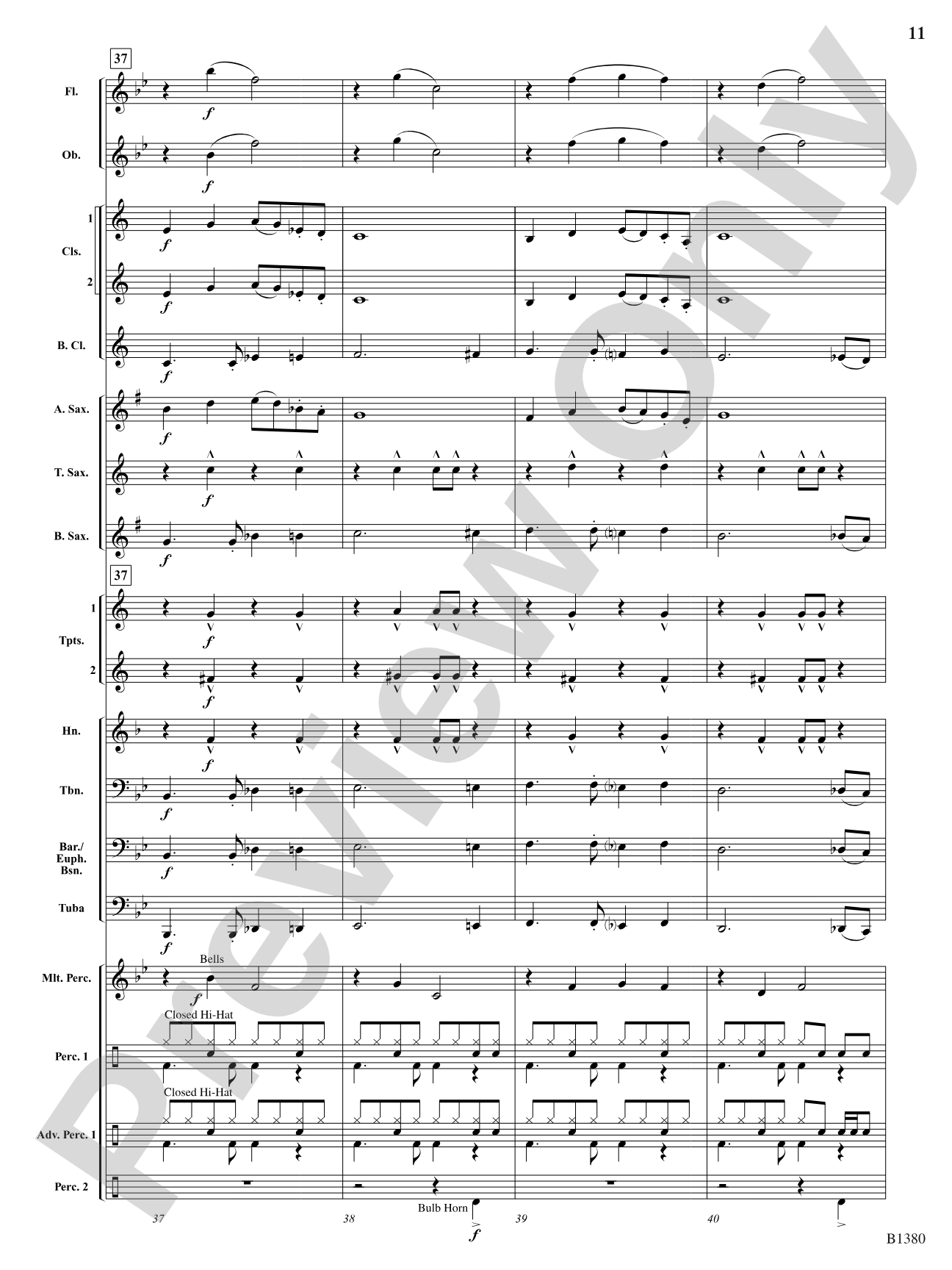 Traffic Jam: Concert Band Conductor Score & Parts